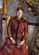 Paul Cezanne Mrs Cezanne Spain oil painting artist